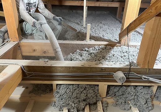 天井断熱リフォーム